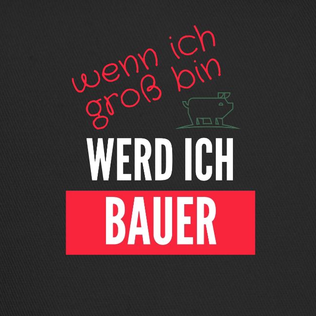 wenn ich groß bin!