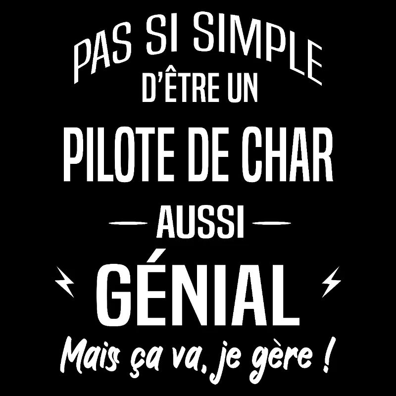 Pilote de char