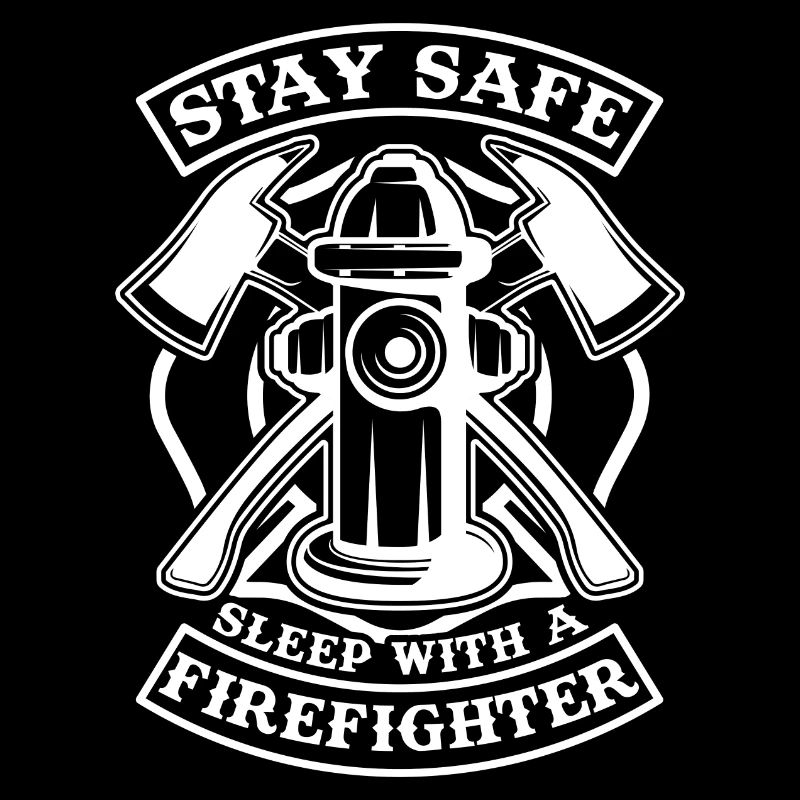 Sei sicher schlaf mit einem Feuerwehrmann