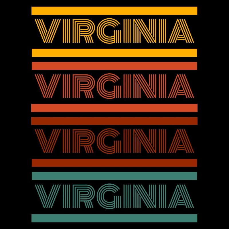 Texte de Virginie dans un design de couleur différente
