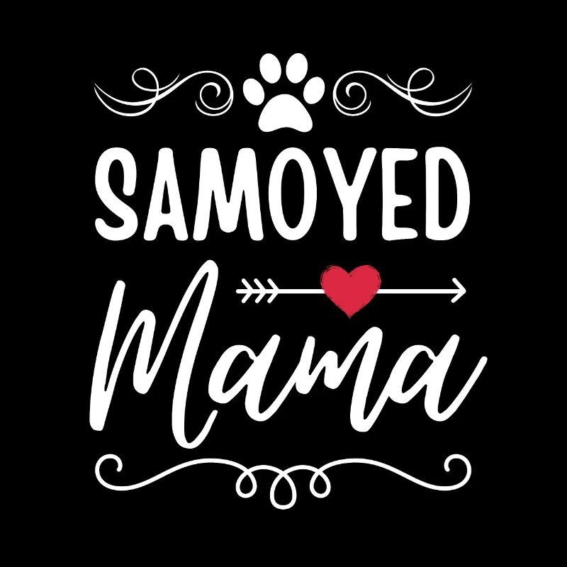 Samoyède Maman Samoyède Amant