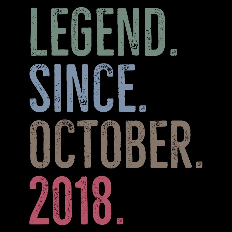 Legend Since October 2018