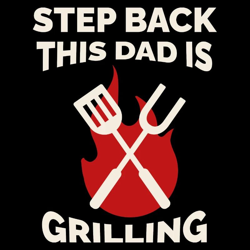 Vater Grillt