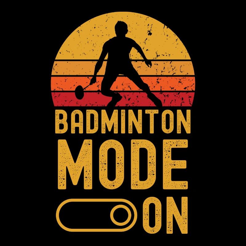 Badminton Mode on retro vintage