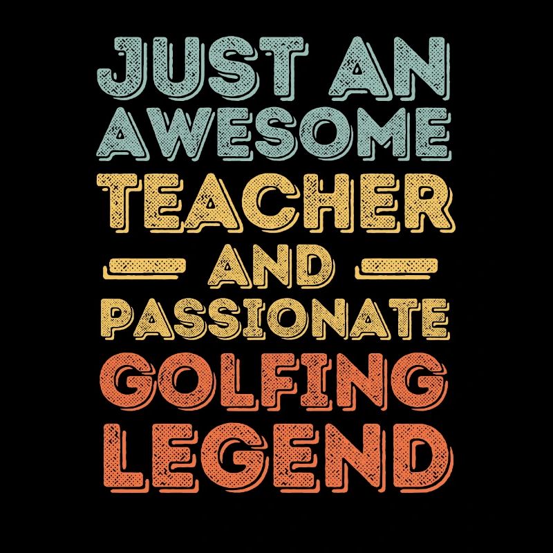 Professeur Golf rétro