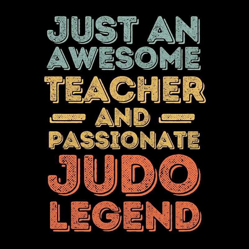 Professeur de Judo rétro