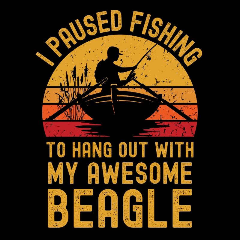 Pêche, pêche et beagle