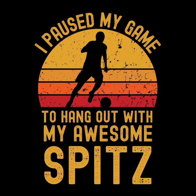Fußball und Spitz