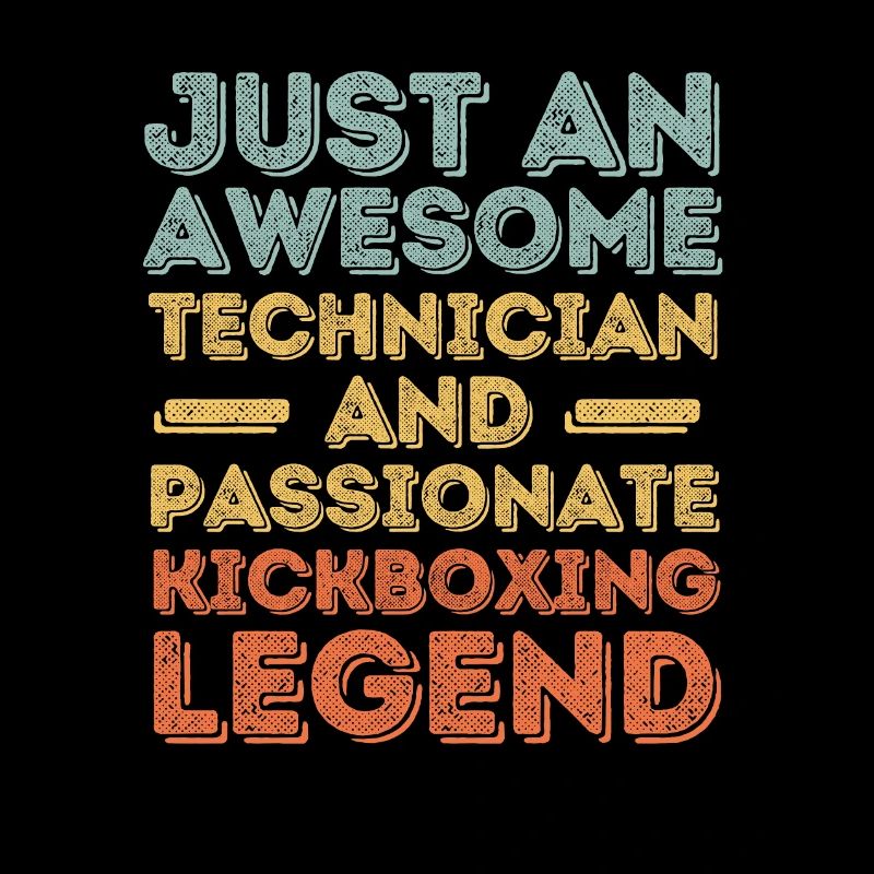 Techniker Kickboxen retro