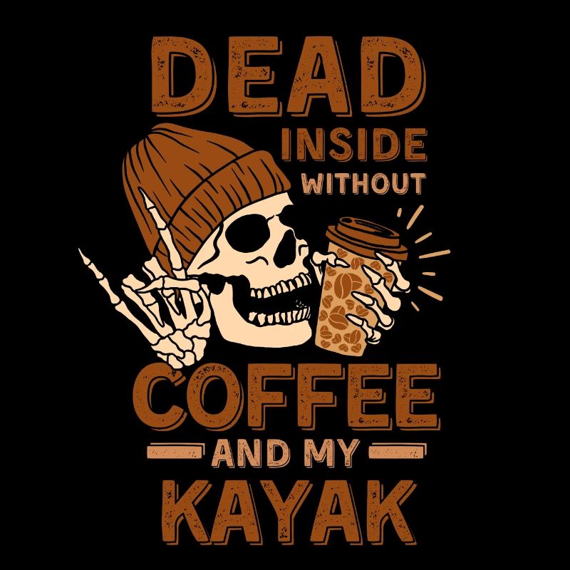 Coffee Kayaking skeleton