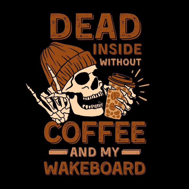 Café Wakeboard squelette