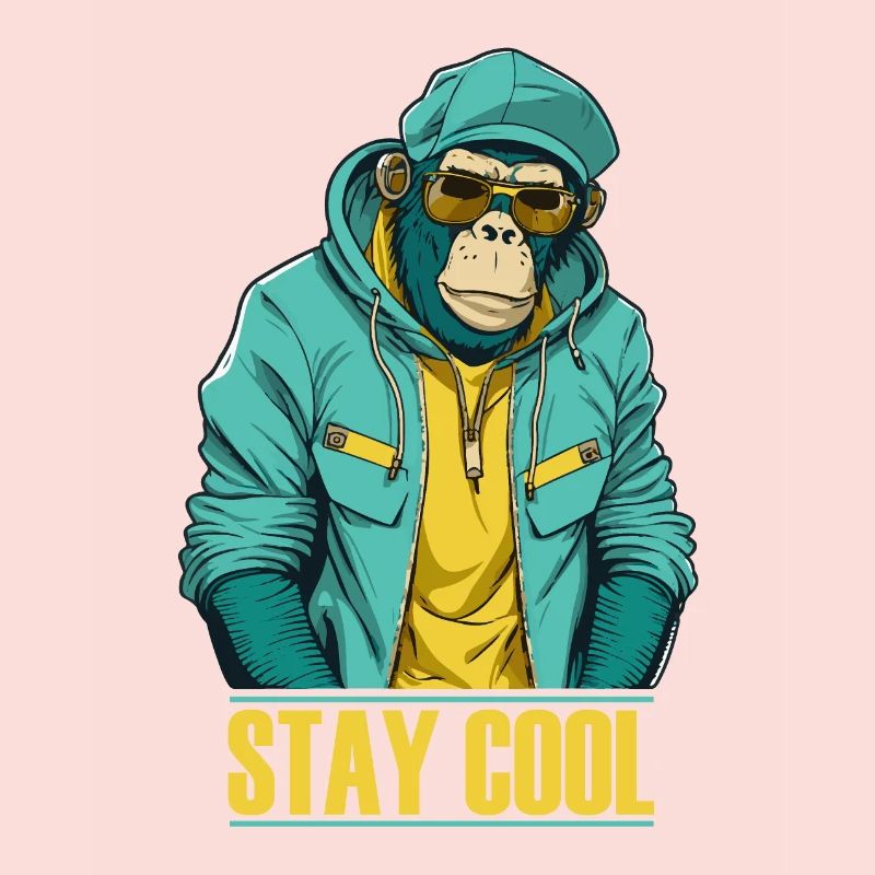 Cool Monkey Restez cool