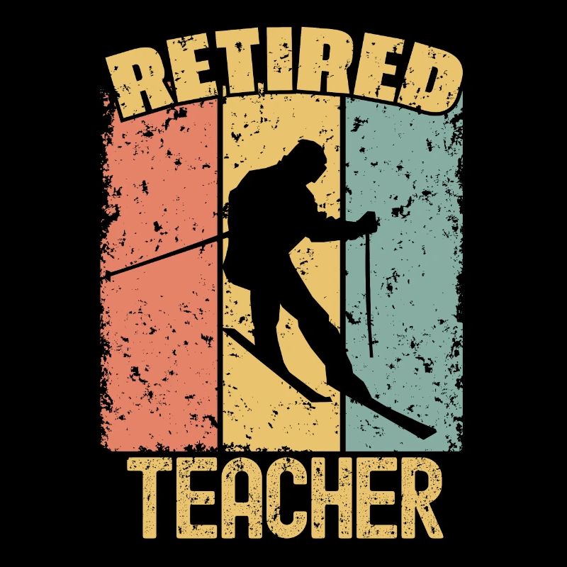 Professeur de ski à la retraite