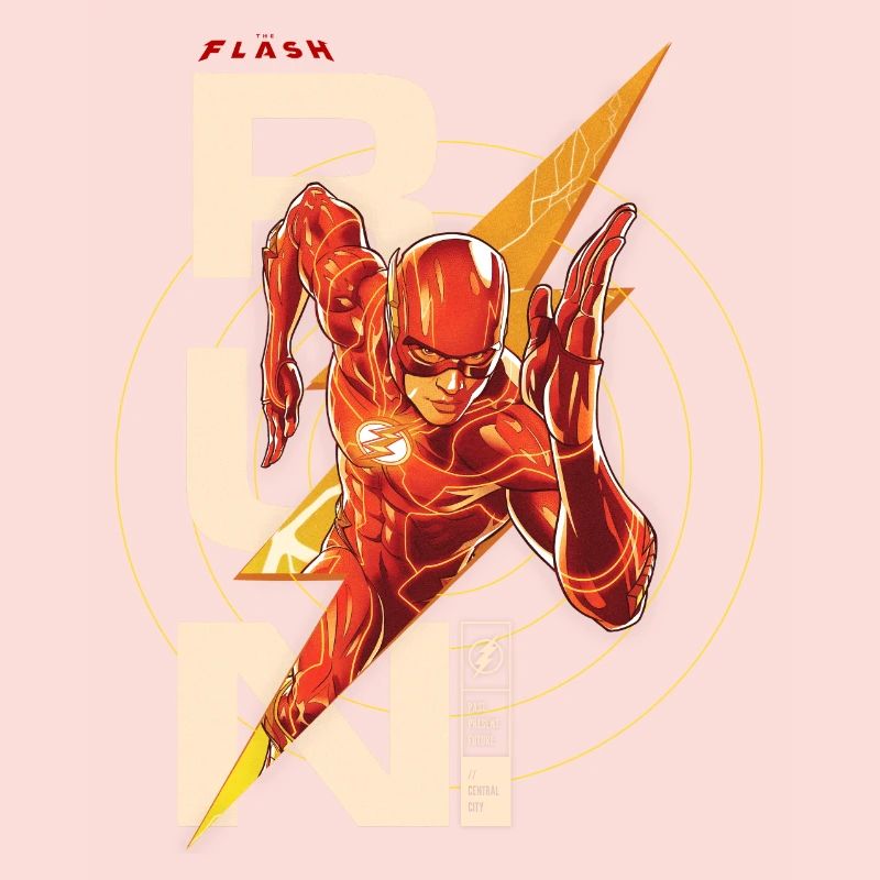 The Flash Écriture RUN.