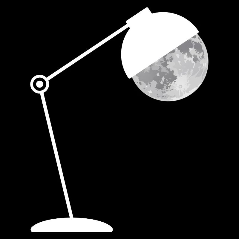 Lampe lune