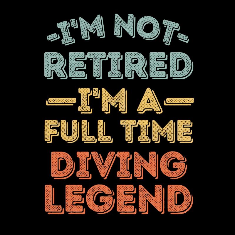 Retired and diving legend