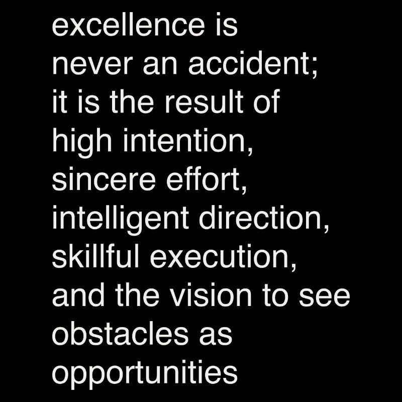 Excellence