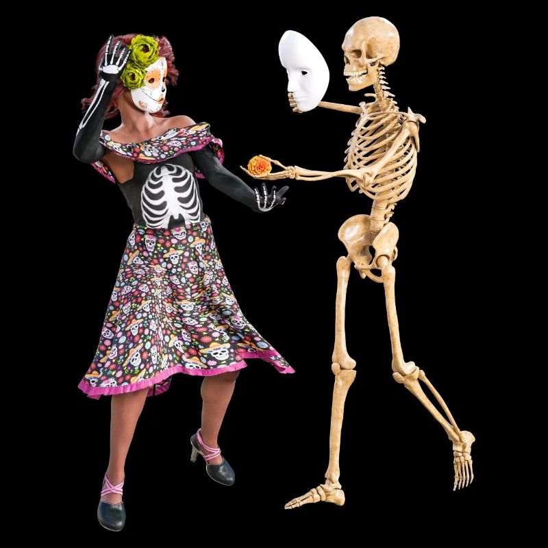 The Grim Reaper dancing