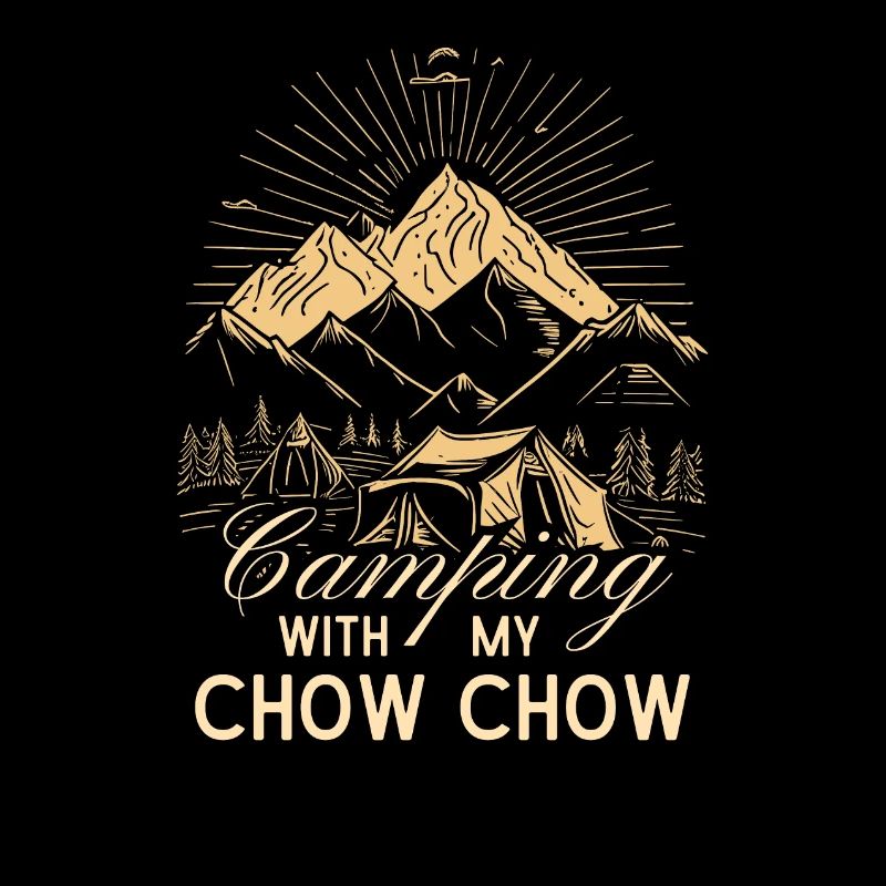 Chow Chow Camping Camping Randonnée