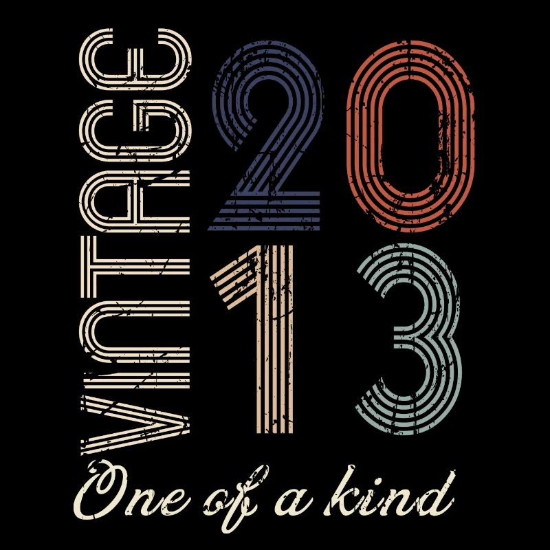 11th Anniversary 2013 - Vintage Retro Gift Idea