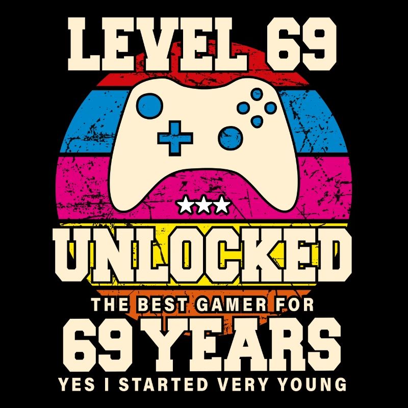 Original 1955 69 Years Old Level 69 Unlock