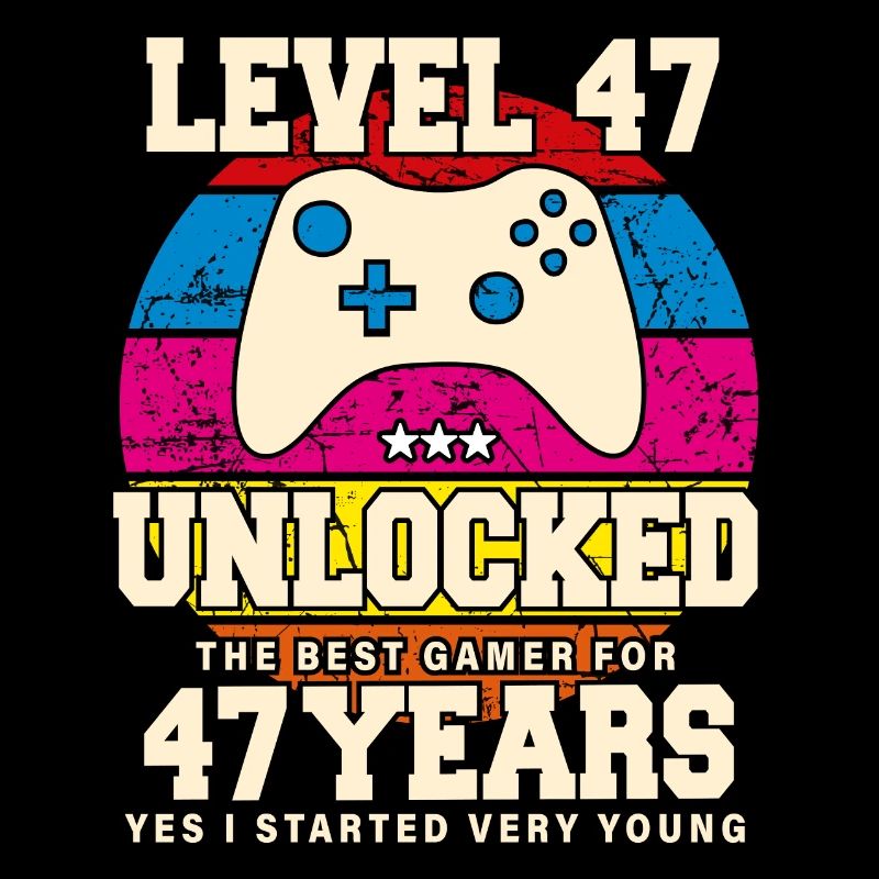Original 1977 47 Year Old Level 47 Unlock