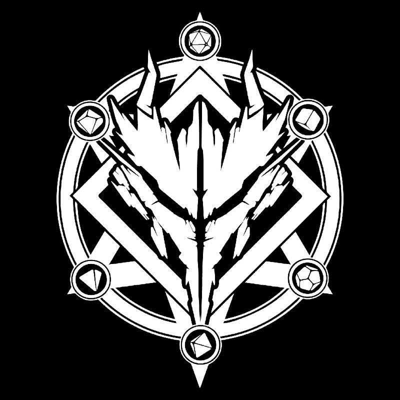 Magic circles Emblem Warlock