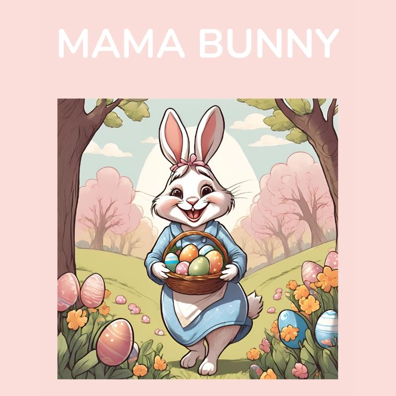Mama Hase Mutter Geschenk