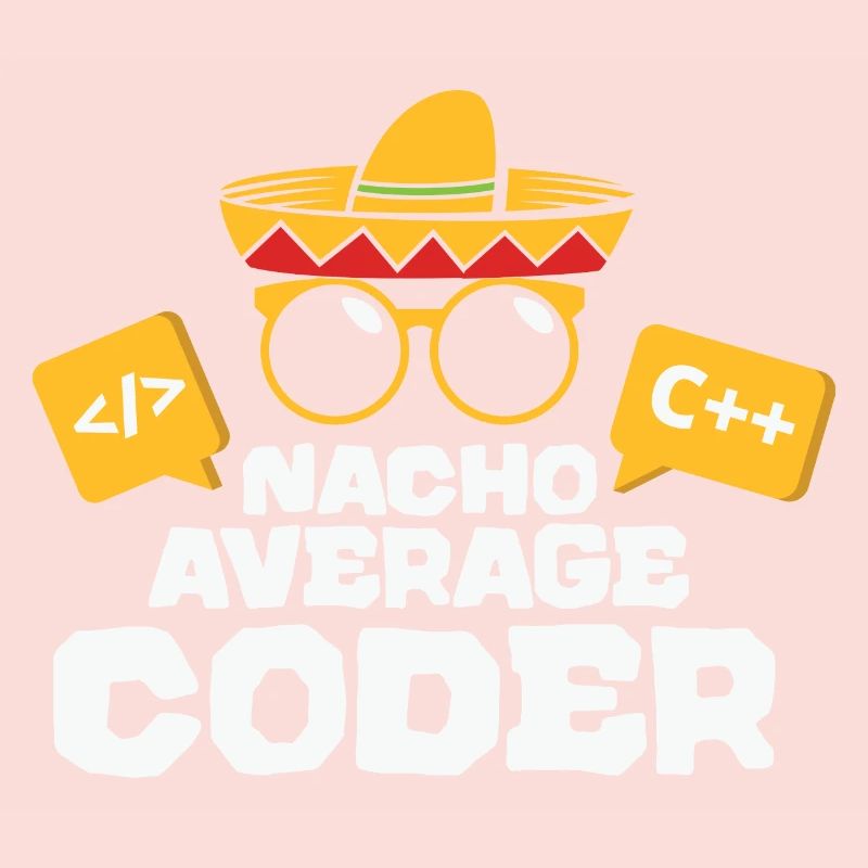 Nacho Codeur Moyen Codage Taco Programmeur Mexicain