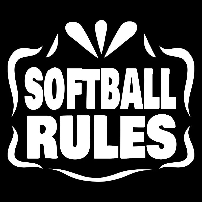 Parfait parce que les règles du softball