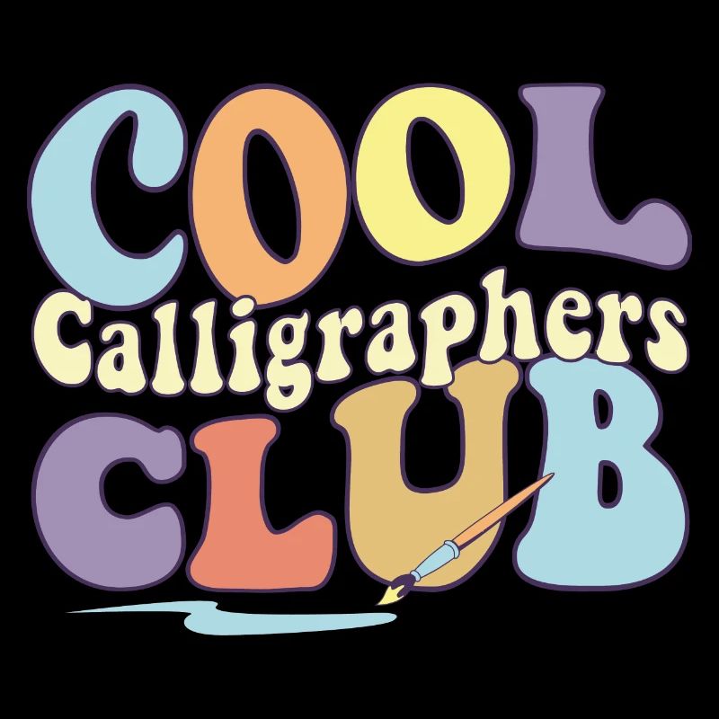Cool Calligraphers Club Calligraphy Professional