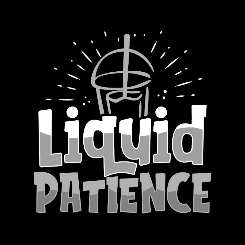 Caféine Lover Liquid Patience Coffee Drinker Cadeau