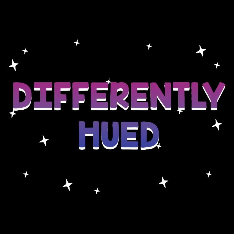 Differently Hued Bisexual LGBTQ Bi Pride