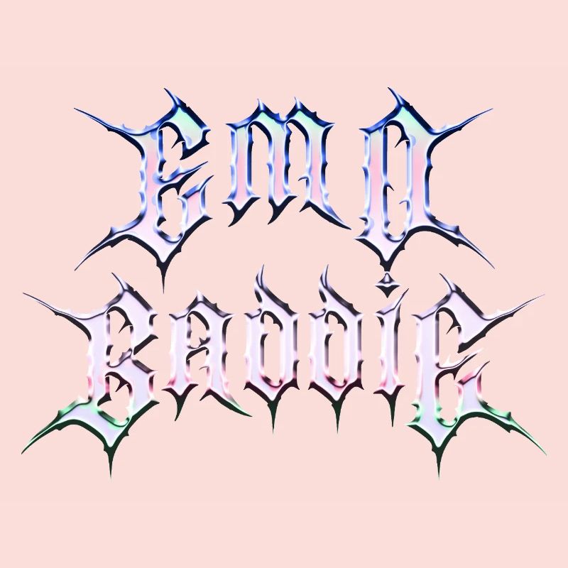 Emo Baddie ! Esthétique Emo Goth