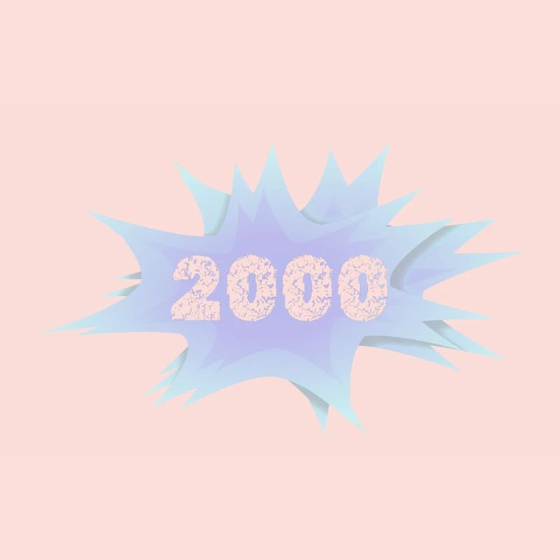 Speech bubble 2000