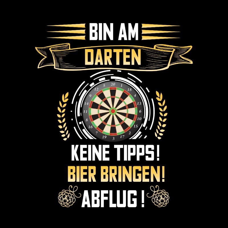 Lustiger Dart Spruch Dartscheibe Darten Geschenk