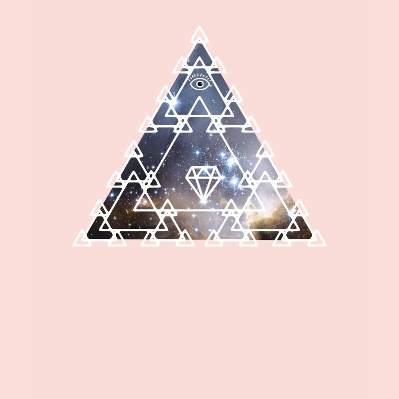 Illuminati Pyramide oeil univers Alien Nerd pc