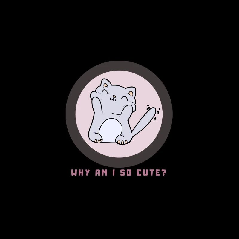 Pourquoi suis-je si mignon chat