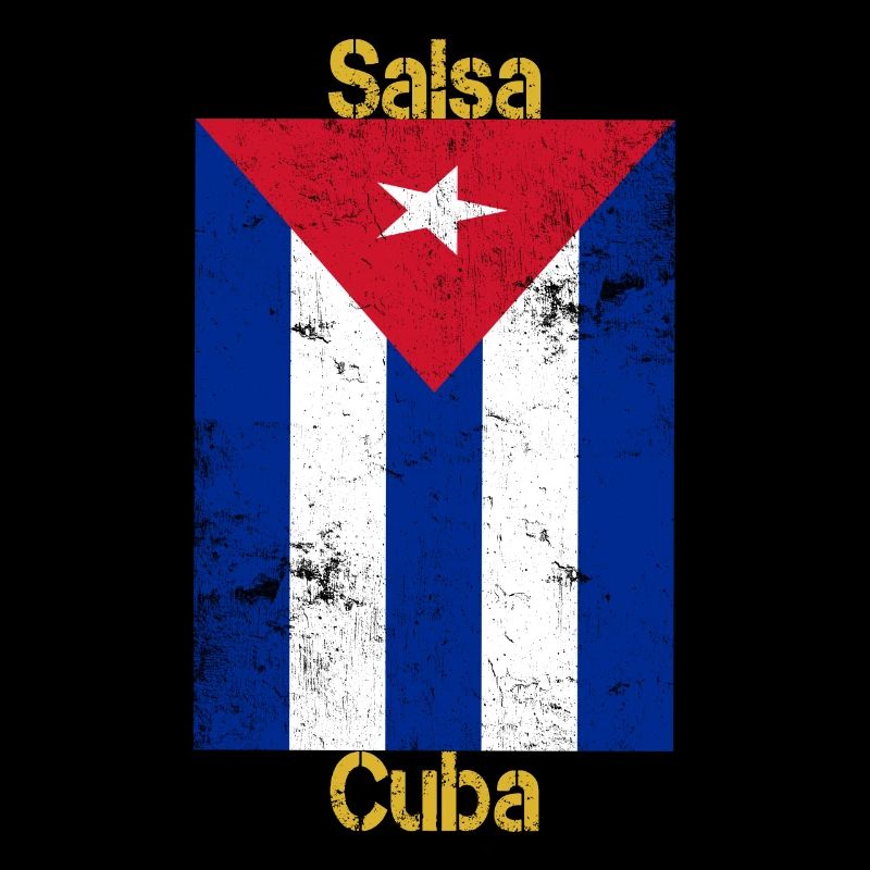 Salsa Dance Cuba Flag Salsa Dance Gift Shirt
