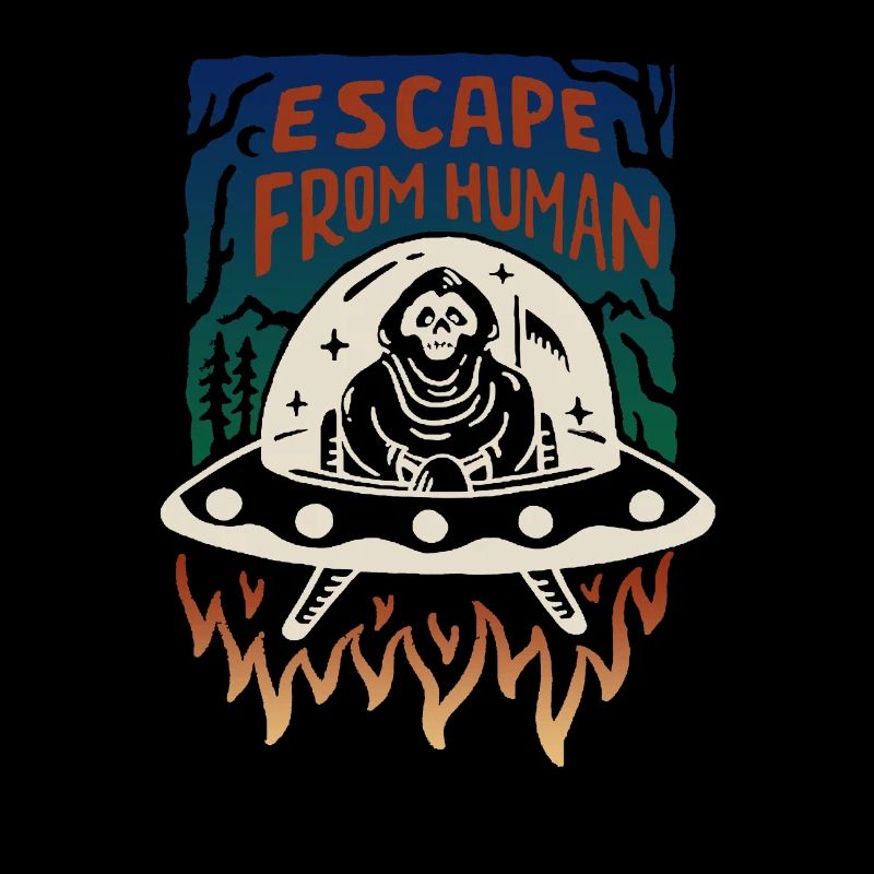 Échapper à l'humain