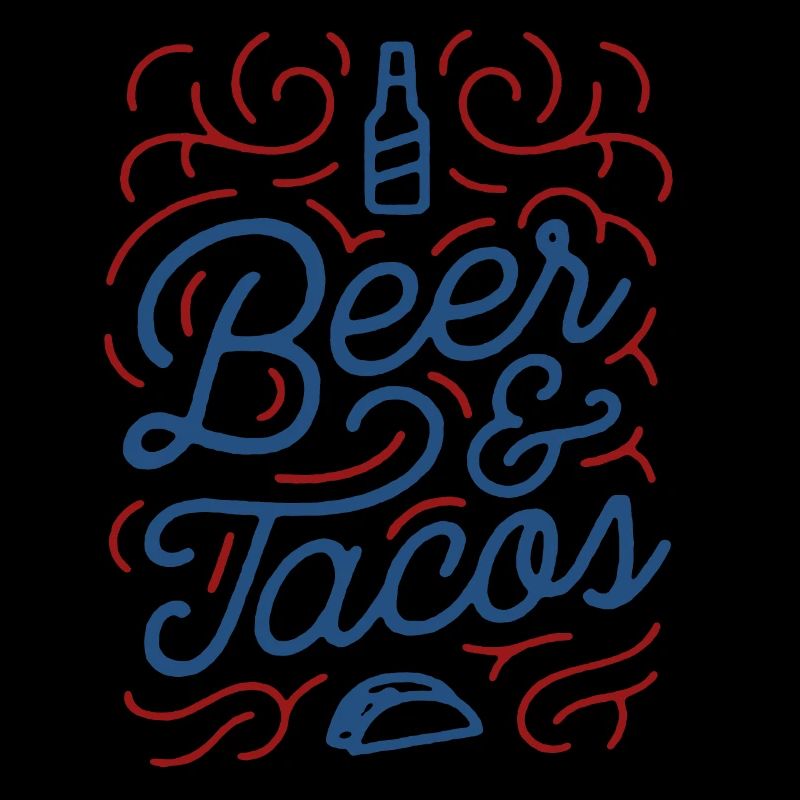 Beer and tacos