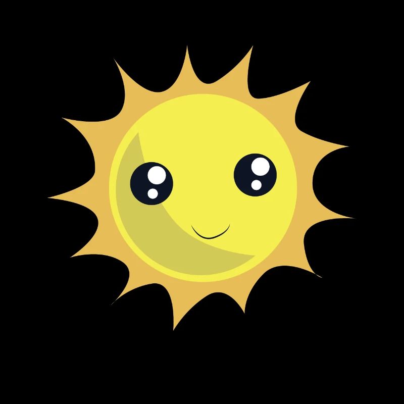 Lächelnde Sonne