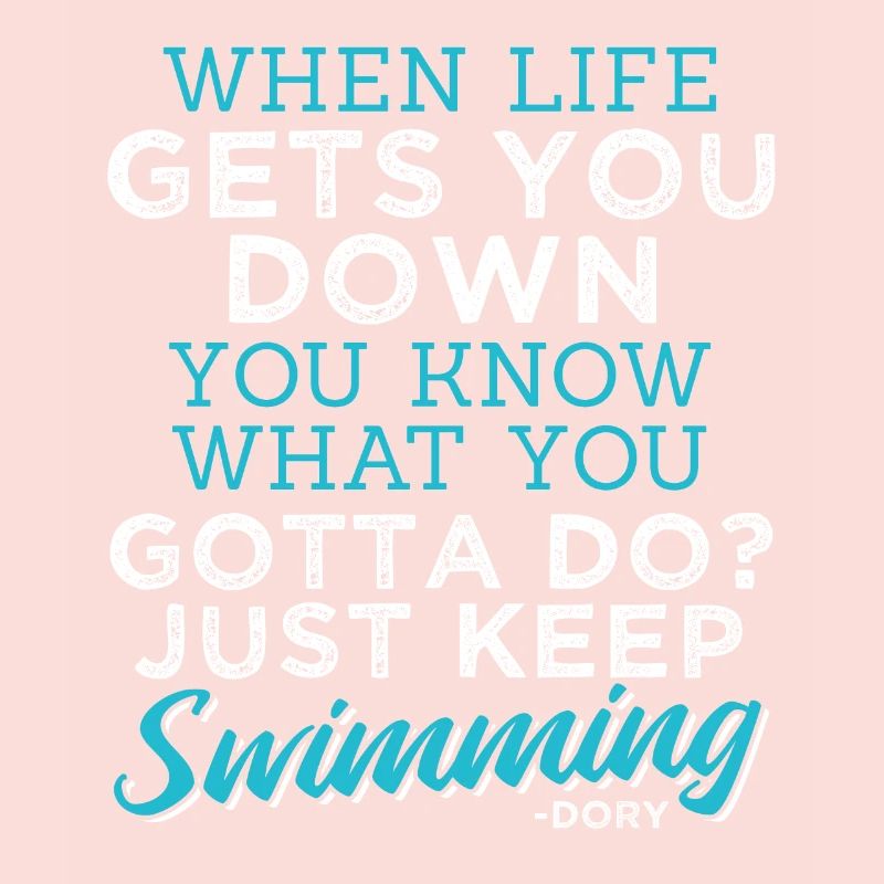 Continuez simplement à nager