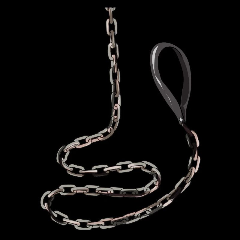 Collier collier devot O-Ring En Lin Esclave Sub