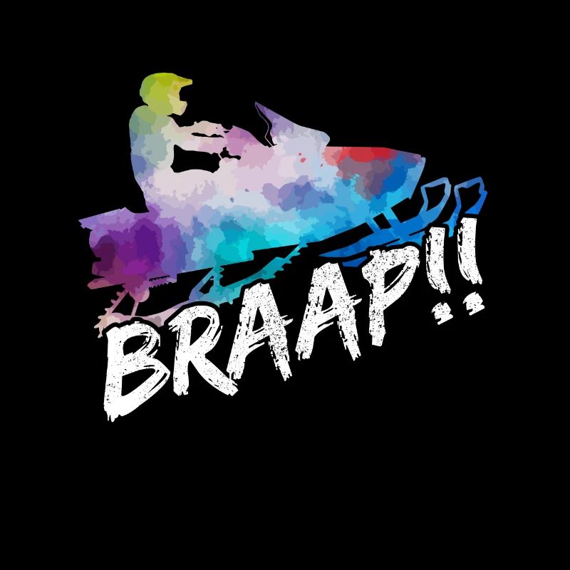 Braap! Snowmobile gift