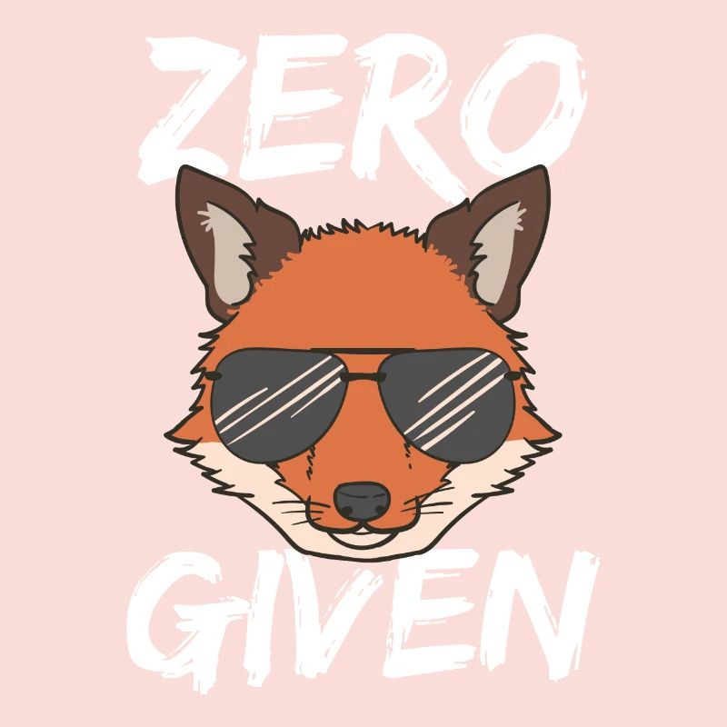 Fox Sunglasses Zero Fox Given Given Tshirt Gift