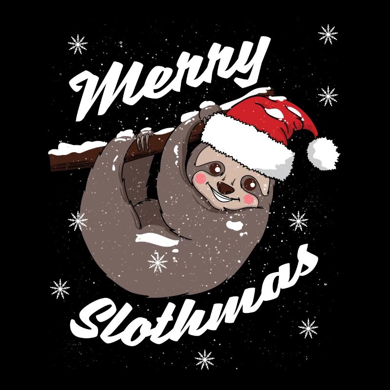 Sloth Christmas Christmas Gift Present