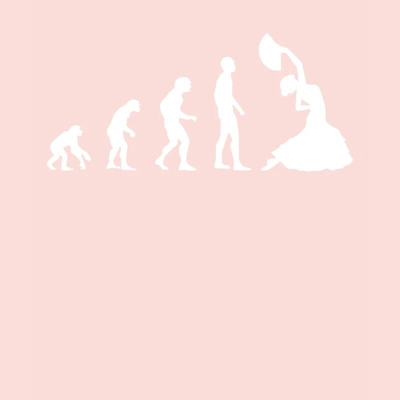 Flamenco Evolution / Danse flamenco / Robe / blanc