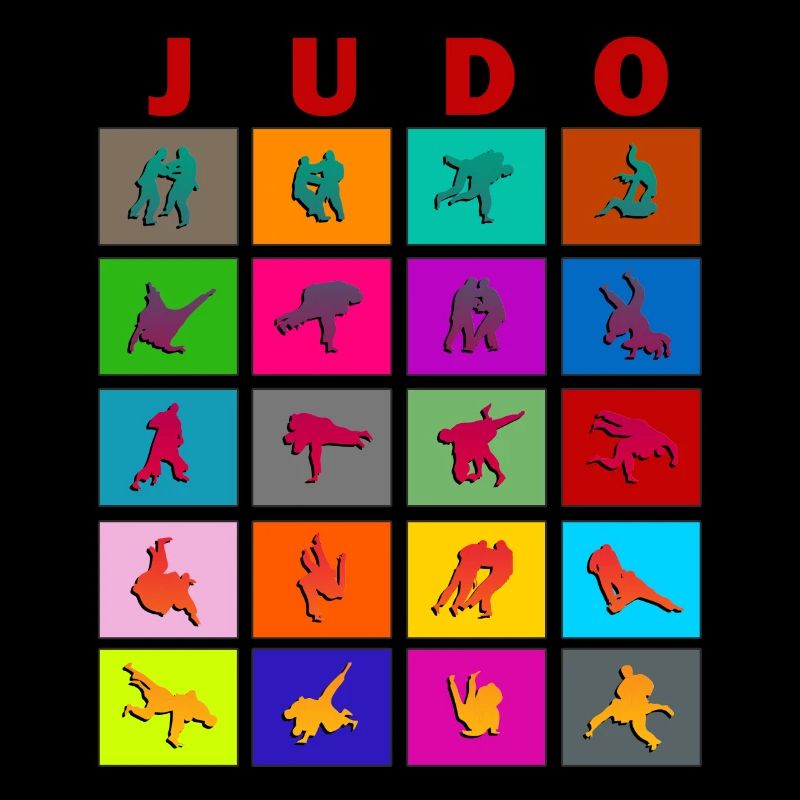 Judo Griffe - Training - Tshirt - Geschenkidee