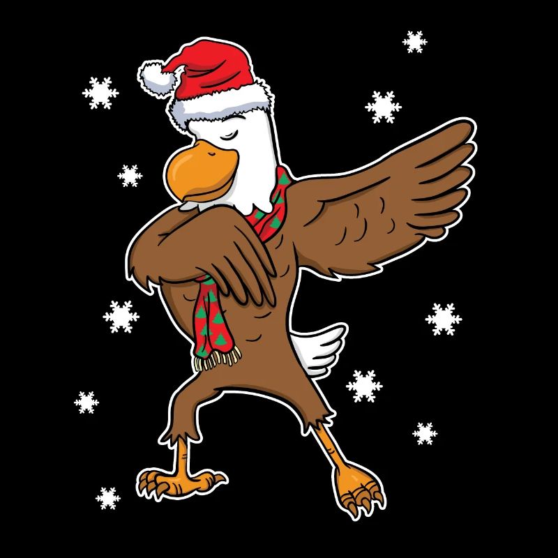 Eagle Funny Dabbing Christmas Gift